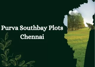 Purva Southbay Plots Chennai E Brochure Pdf