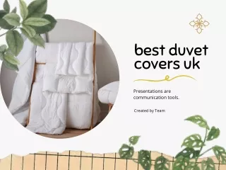 Quality Meets Comfort: The Top Duvet Covers for UK Sleepers
