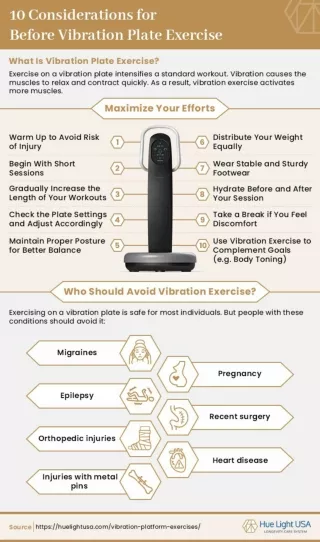 Vibration Plate Exercises: 10 Things to Consider