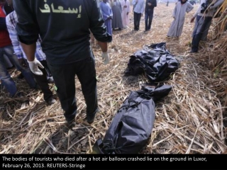 Balloon tragedy in Egypt