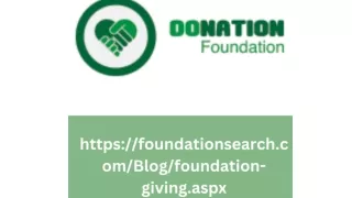 Unveiling the Heart of Philanthropy: Foundation Giving, IRS Insights