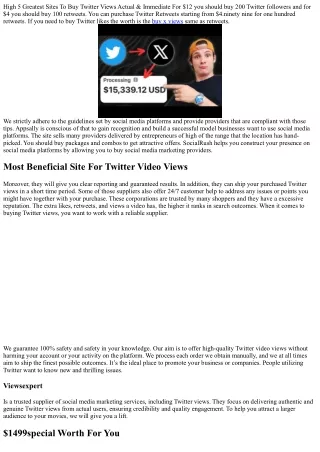15 Terms Everyone in the buy twitter views Industry Should Know
