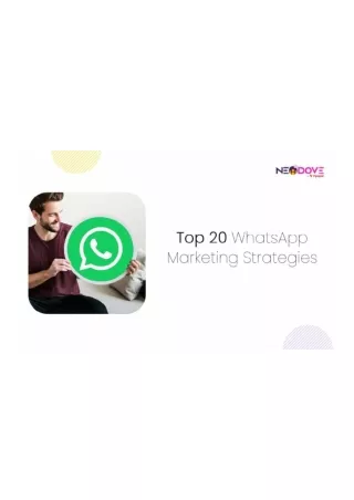 Top 20 WhatsApp Marketing Strategies