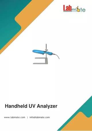 Handheld-UV-Analyzer