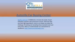 Quality Used Cars In Excellant Condition Hawaii