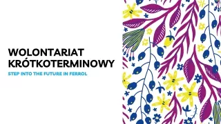 Wolontariat krótkoterminowy