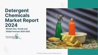Global Detergent Chemicals Market 2024 Competitive Dynamics And Industry Segment