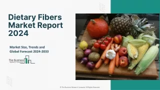 Dietary Fibers Market (2024-2033)- Trends And Overview Analysis