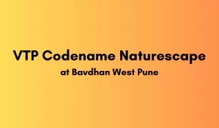 VTP Codename Naturescape Pune- PDF