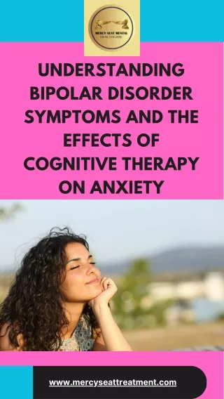 Understanding Bipolar Disorder Symptoms Mercy Seat Treatment