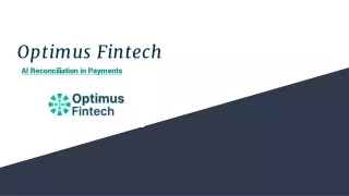 Optimus Fintech Organization