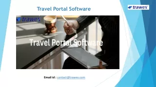 Travel Portal Software