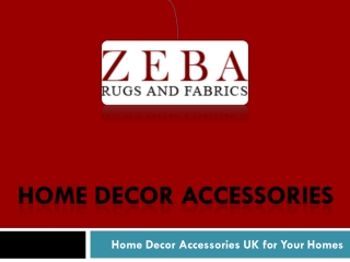 Home Decor Accessories UK