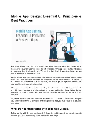 Mobile App Design_ Essential UI Principles & Best Practices