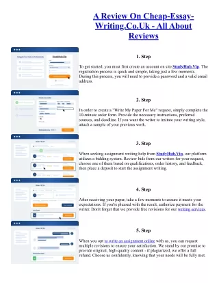 A Review On Cheap-Essay-Writing.Co.Uk - All About Reviews