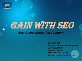 Cheap SEO Company Now in Nagpur, India