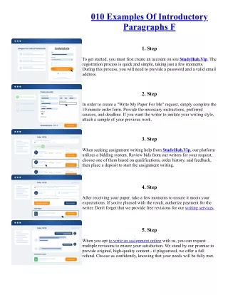 010 Examples Of Introductory Paragraphs F