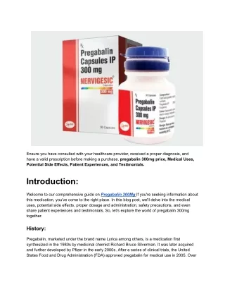 Ordering Pregabalin 300mg Online  (1)