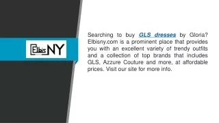 GLS Dresses  Elbisny.com