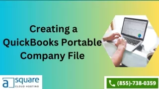 How to create a portable file in QuickBooks desktop
