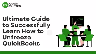 How To Unfreeze QuickBooks With Easy Troubleshooting Guide