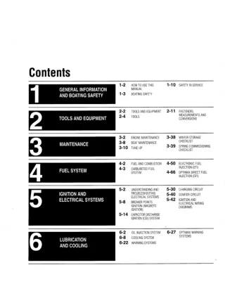 1999 Mercury Mariner Outboards 2.5hp-275hp Service Repair Manual