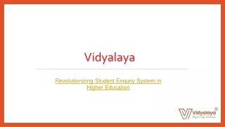 Revolutionizing Student Enquiry System in Higher Education