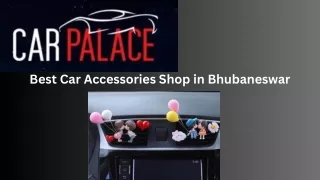 Best Car Accessories Shop in Bhubaneswar