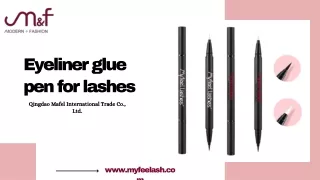 Eyeliner glue pen for lashes