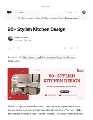 90  Stylish Kitchen Design