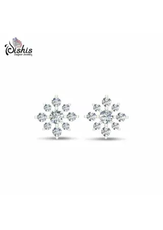 Ada Diamond Earring by Dishis Designer Jewellery