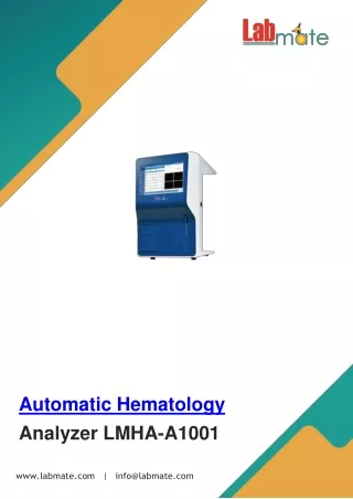 Automatic-Hematology-Analyzer-LMHA-A1001