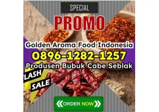 SALE! WA 0896-1282-1257 Jual Bubuk Cabe Seblak Kemasan Besar Kupang Tegal Seller Bumbu GAFI