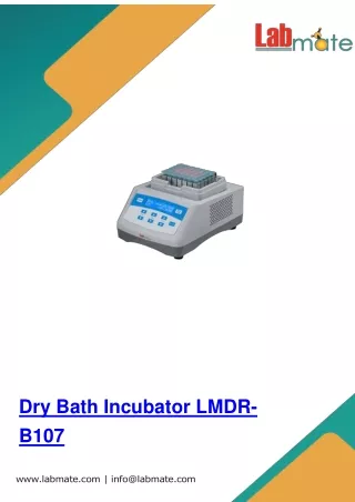 Dry-Bath-Incubator-LMDR-B107