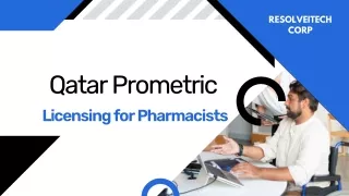 Qatar Prometric Licensing for Pharmacists