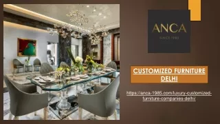 Customized Furniture Delhi