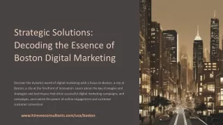 Boston Digital Marketing