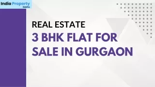3 BHK flat for sale in Gurgaon