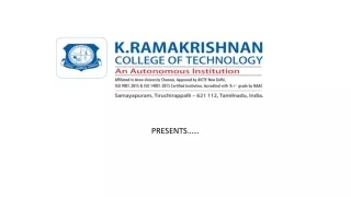 Dr. N. Vasudevan, Principal at KRCT The best College of Technology in Trichy