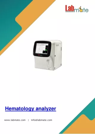 Hematology-analyzer