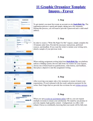 11 Graphic Organizer Template Images - Frayer