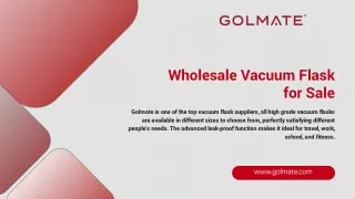 Wholesale Vacuum Flask for Sale - Golmate Enterprise Limited