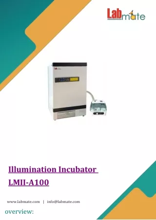 Illumination-Incubator