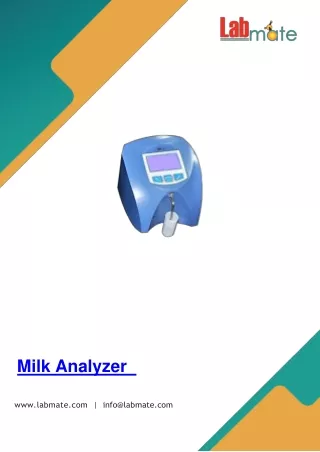 Milk-Analyzer