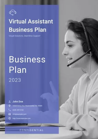 virtual assistant business plan