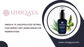 Encapsulated Retinol Face Serum - 1% Encapsulated Retinol