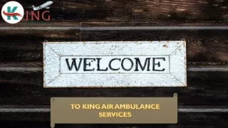 CCU King Air Ambulance Service in Allahabad