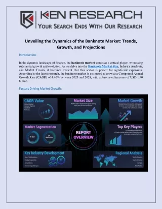 Unveiling the Dynamics of the Banknote Market Trends, Growt