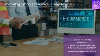 Accounting Tips for Ecommerce Business Owners