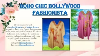 Boho Chic Bollywood Fashionista